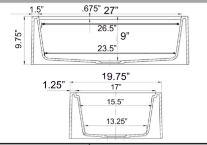 Nantucket Sinks Rockport 30" Granite Composite Workstation Farmhouse Sink with Accessories, Light Grey, PR3020-APS-G