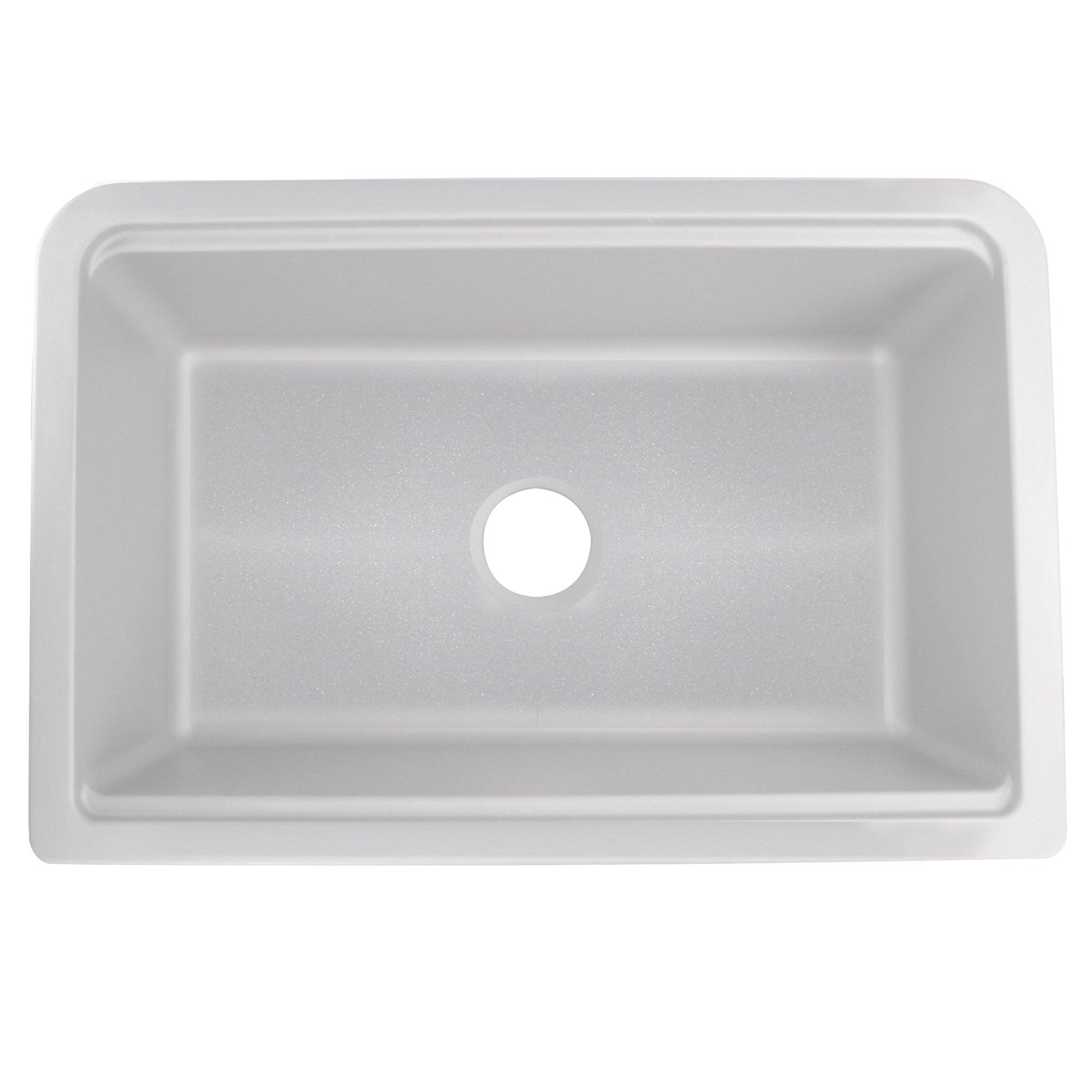 Nantucket Sinks Plymouth 30" Granite Composite Workstation Farmhouse Sink with Accessories, Light Grey, PR3020-APS-G - The Sink Boutique