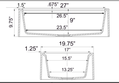 Nantucket Sinks Rockport 30" Granite Composite Workstation Farmhouse Sink with Accessories, White, PR3020-APS-W