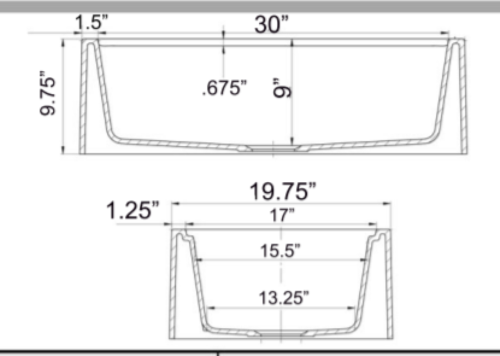 Nantucket Sinks Rockport 33" Granite Composite Workstation Farmhouse Sink with Accessories, Light Grey, PR3320-APS-G