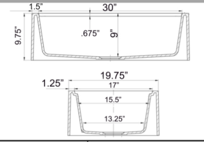 Nantucket Sinks Rockport 33" Granite Composite Workstation Farmhouse Sink with Accessories, White, PR3320-APS-W