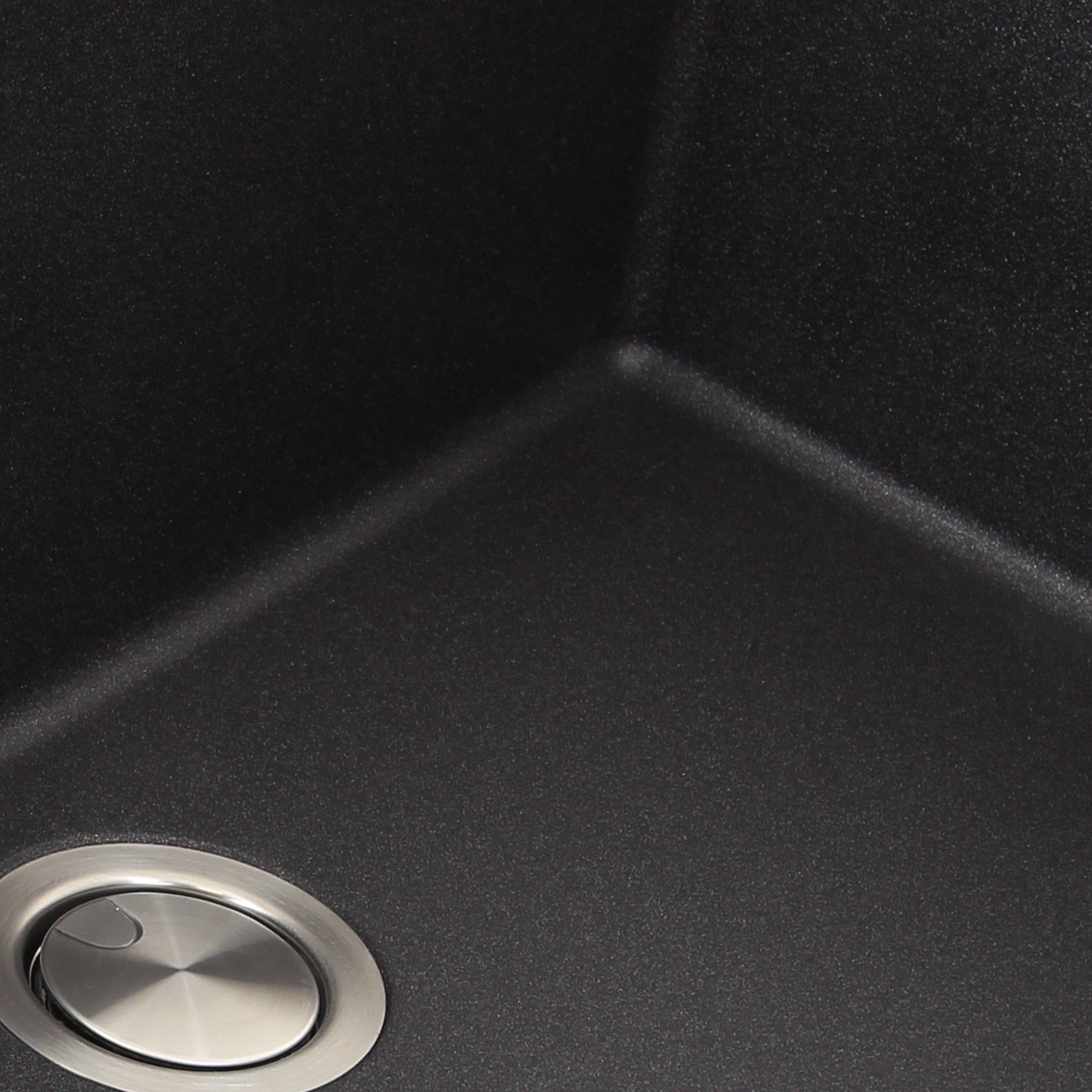 Nantucket Sinks Plymouth 33" Granite Composite Kitchen Sink, Black, PR3320-BL-UM - The Sink Boutique