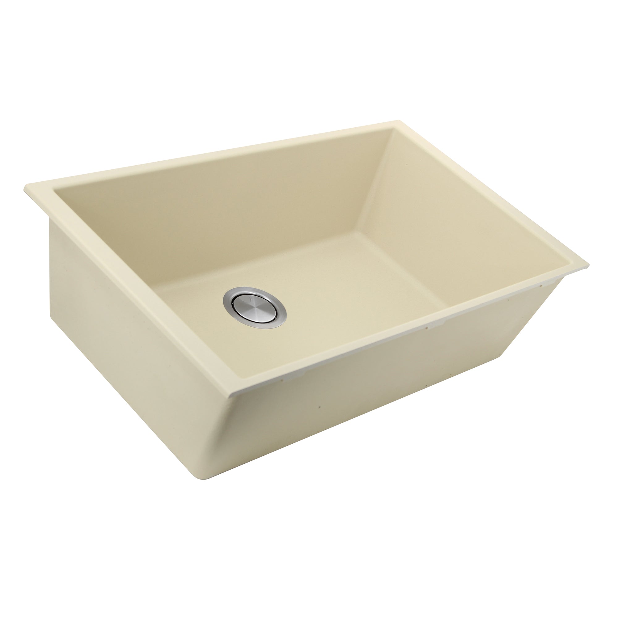 Nantucket Sinks Plymouth 33" Granite Composite Kitchen Sink, Sand, PR3320-S-UM - The Sink Boutique