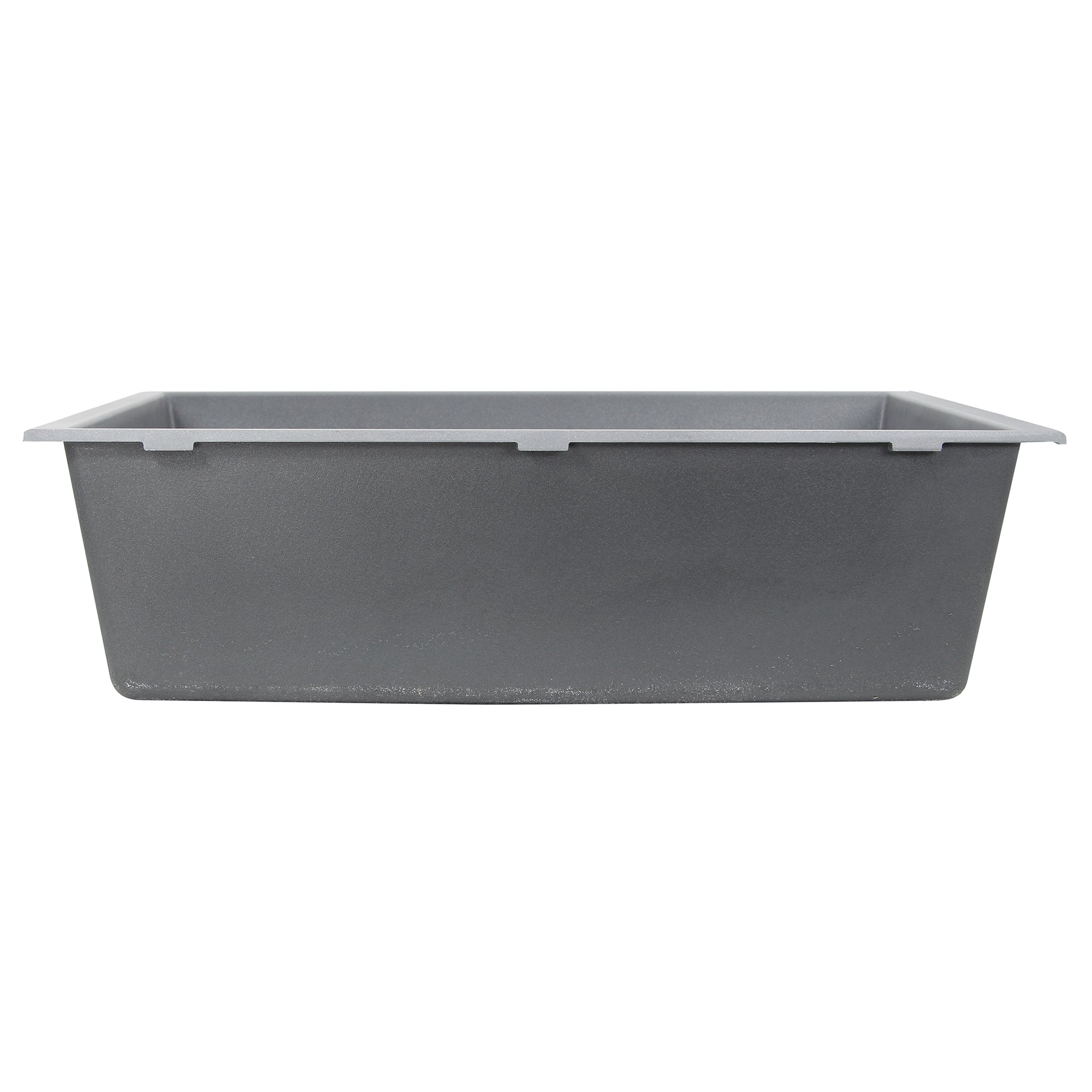 Nantucket Sinks Plymouth 33" Granite Composite Kitchen Sink, Titanium, PR3320-TI-UM - The Sink Boutique