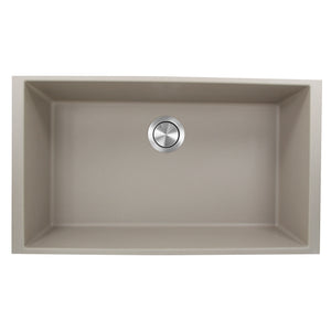 Alternate Image for Nantucket Sinks Plymouth 33" Granite Composite Kitchen Sink, Truffle, PR3320-TR-UM
