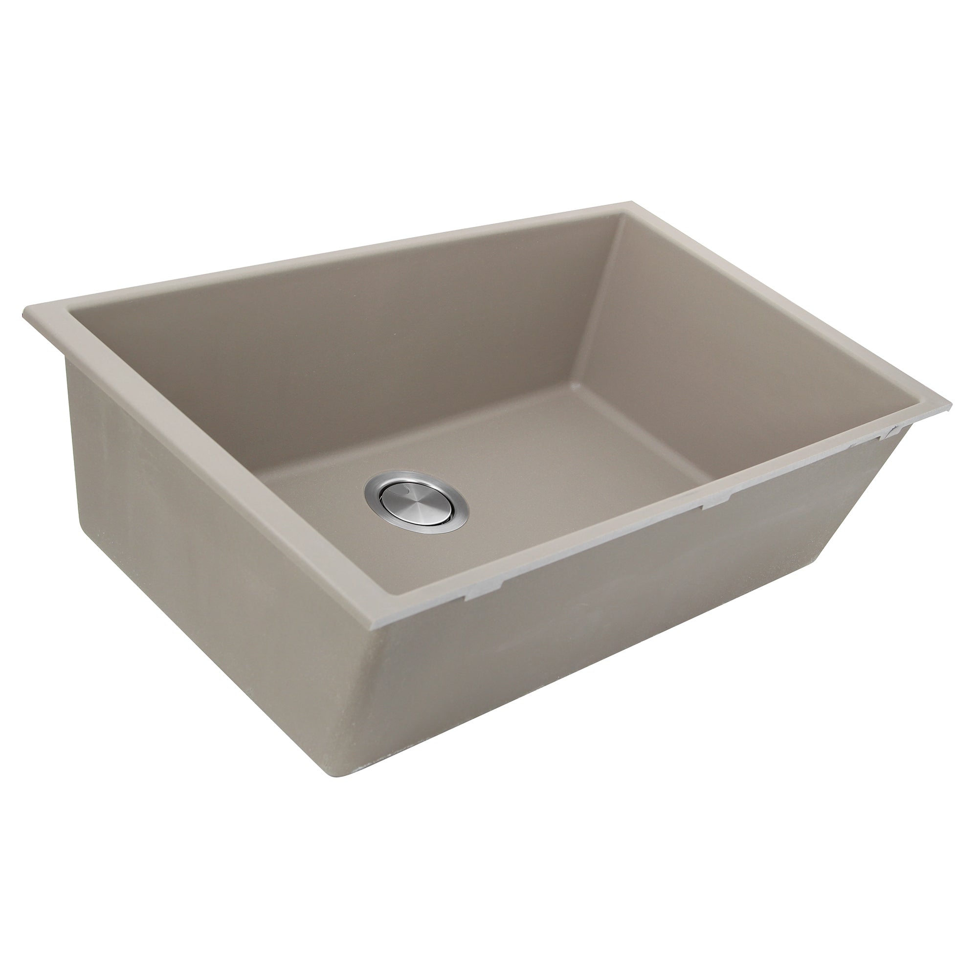Nantucket Sinks Plymouth 33" Granite Composite Kitchen Sink, Truffle, PR3320-TR-UM - The Sink Boutique