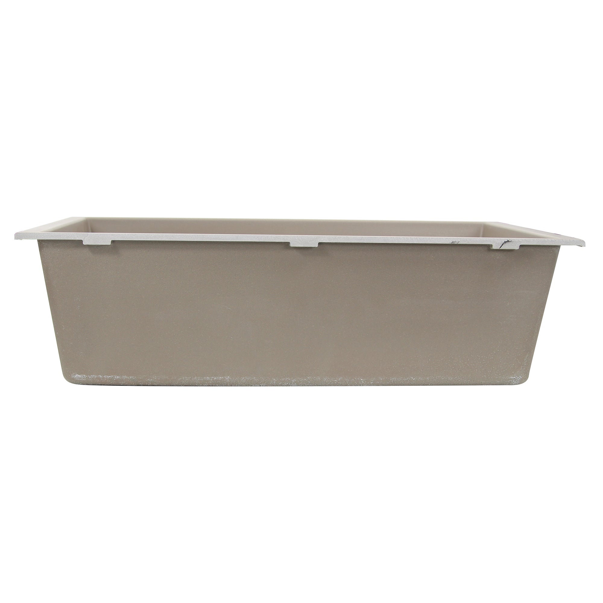 Nantucket Sinks Plymouth 33" Granite Composite Kitchen Sink, Truffle, PR3320-TR-UM - The Sink Boutique