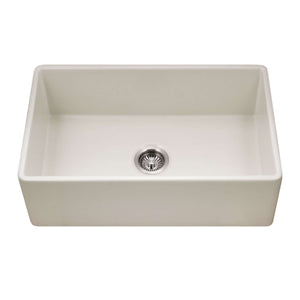 Alternate Image for Houzer Platus 30" Fireclay Farmhouse Sink, Biscuit, PTS-4118 BQ