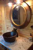 Premier Copper Products 15" Copper Bathroom Sink, Oil Rubbed Bronze, PVRTRDB - The Sink Boutique
