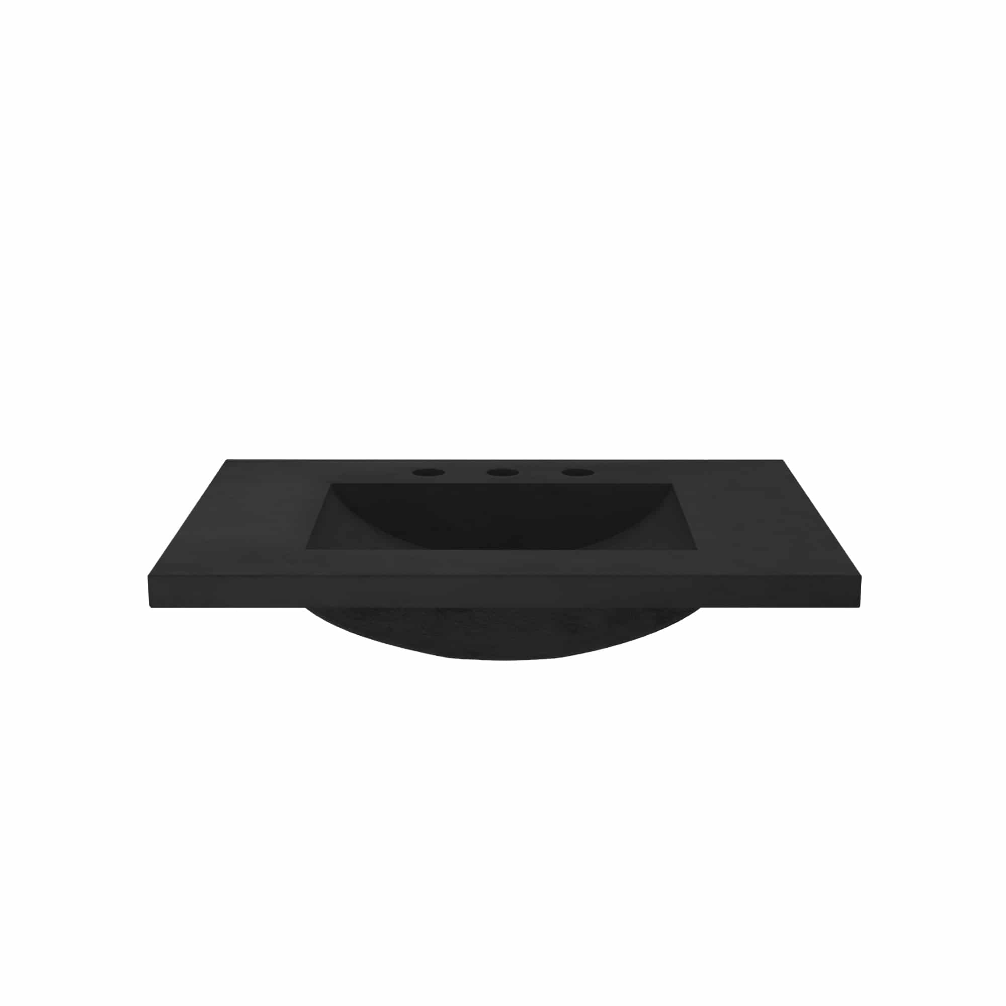Native Trails 30" Palomar ADA Vanity Top with Integral Sink in Charcoal, 8" Widespread Cutout, NSVNT30-C