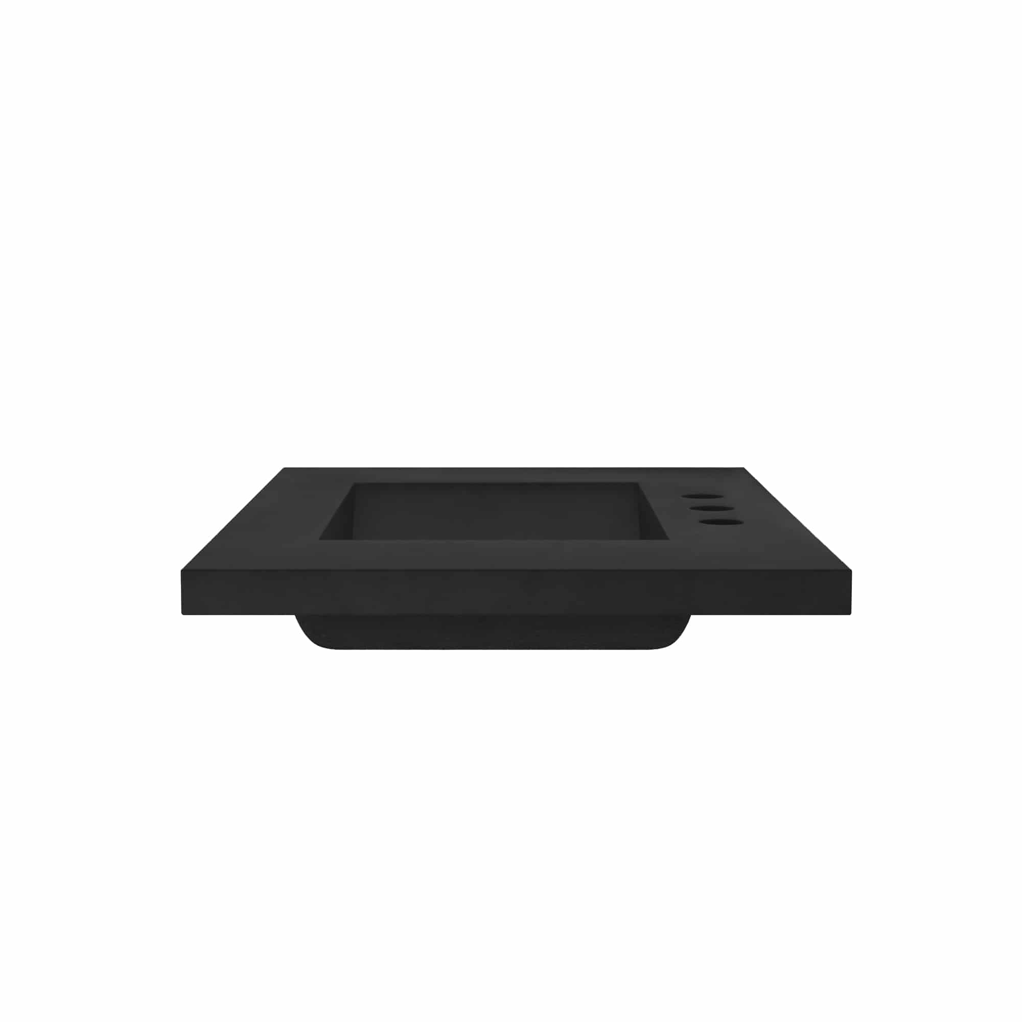 Native Trails 30" Palomar ADA Vanity Top with Integral Sink in Charcoal, 8" Widespread Cutout, NSVNT30-C