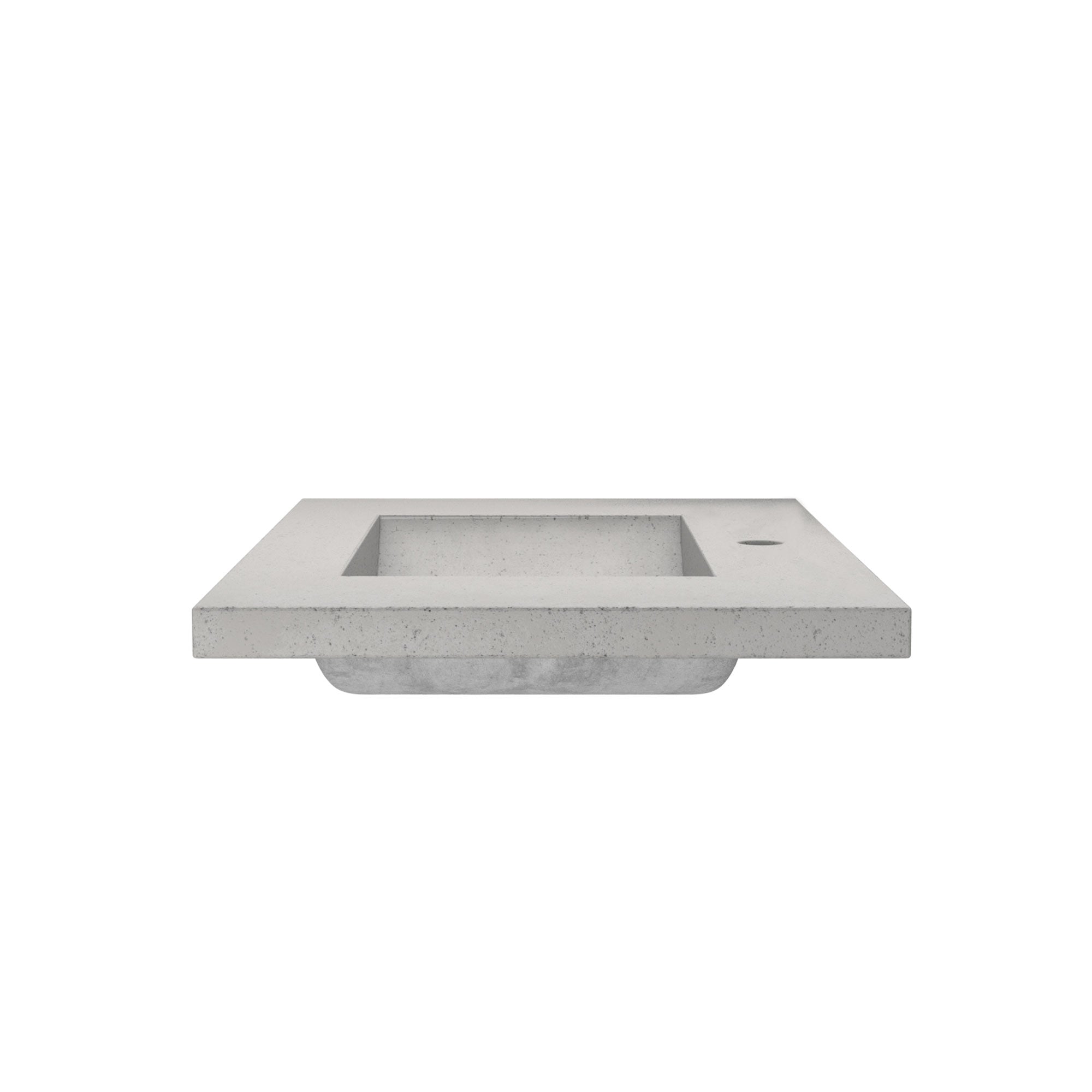 Native Trails 30" NativeStone Palomar Vanity Top with Integral Sink in Ash - Single Faucet Cutout, NSVNT30-A1