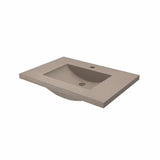 Native Trails 30" NativeStone Palomar Vanity Top with Integral Sink in Earth - Single Faucet Cutout, NSVNT30-E1