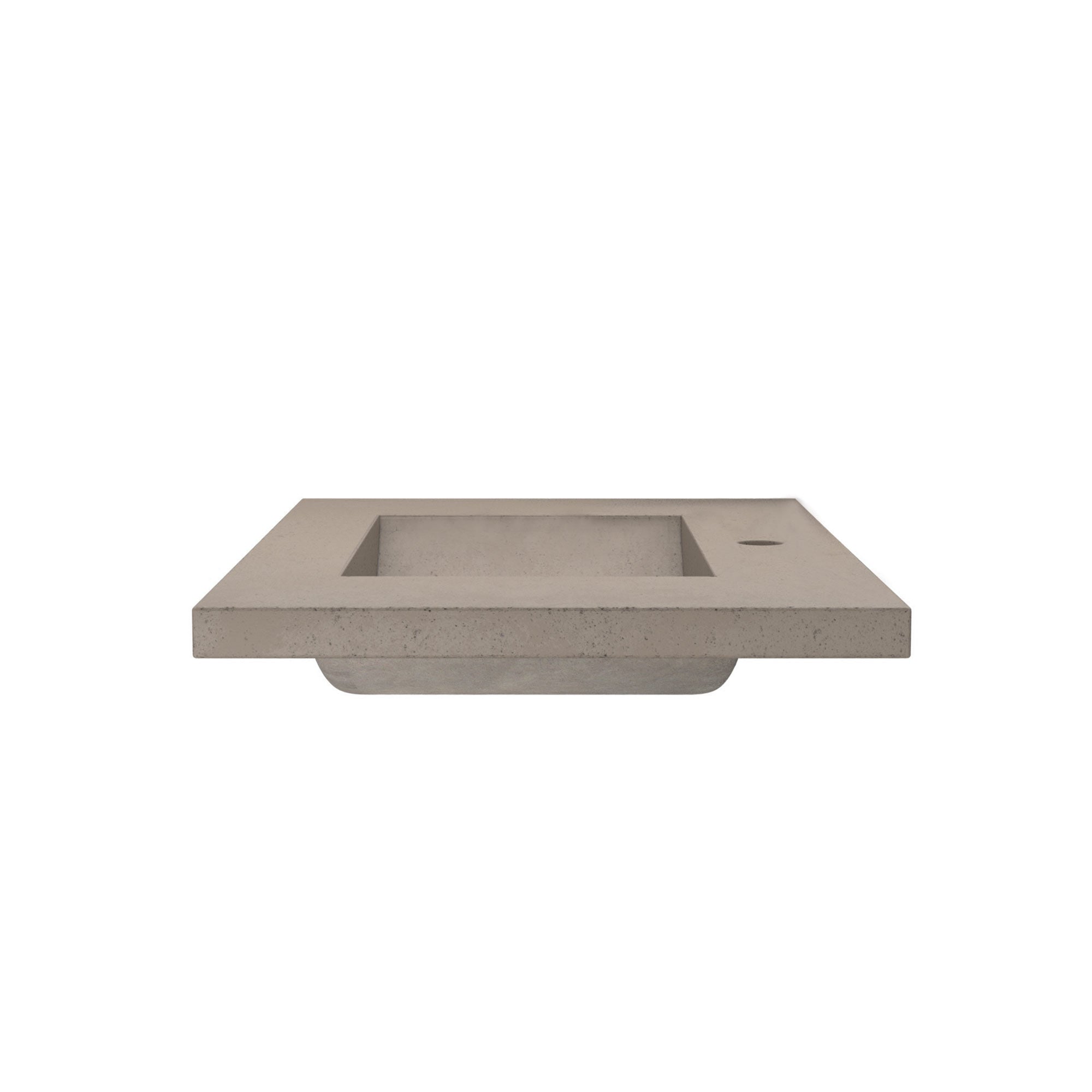 Native Trails 30" NativeStone Palomar Vanity Top with Integral Sink in Earth - Single Faucet Cutout, NSVNT30-E1