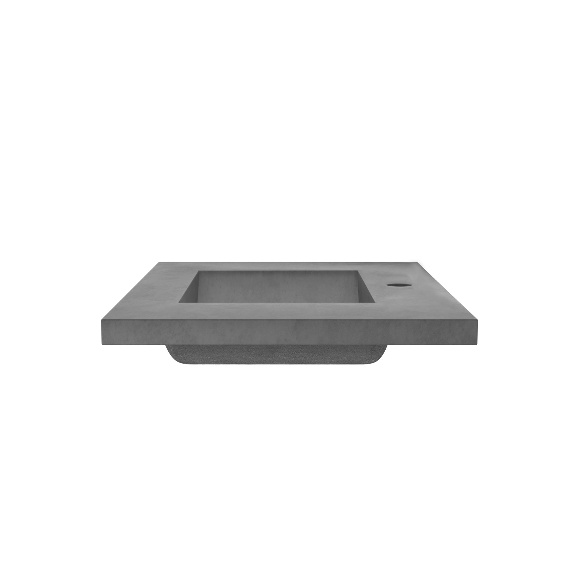 Native Trails 30" NativeStone Palomar Vanity Top with Integral Sink in Slate - Single Faucet Cutout, NSVNT30-S1
