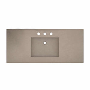 Alternate Image for Native Trails 48" NativeStone Palomar Vanity Top with Integral Sink in Earth - 8" Widespread Cutout, NSVNT48-E