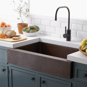 Alternate Image for Native Trails Paragon 33" Copper Farmhouse Sink, Antique Copper, CPK291