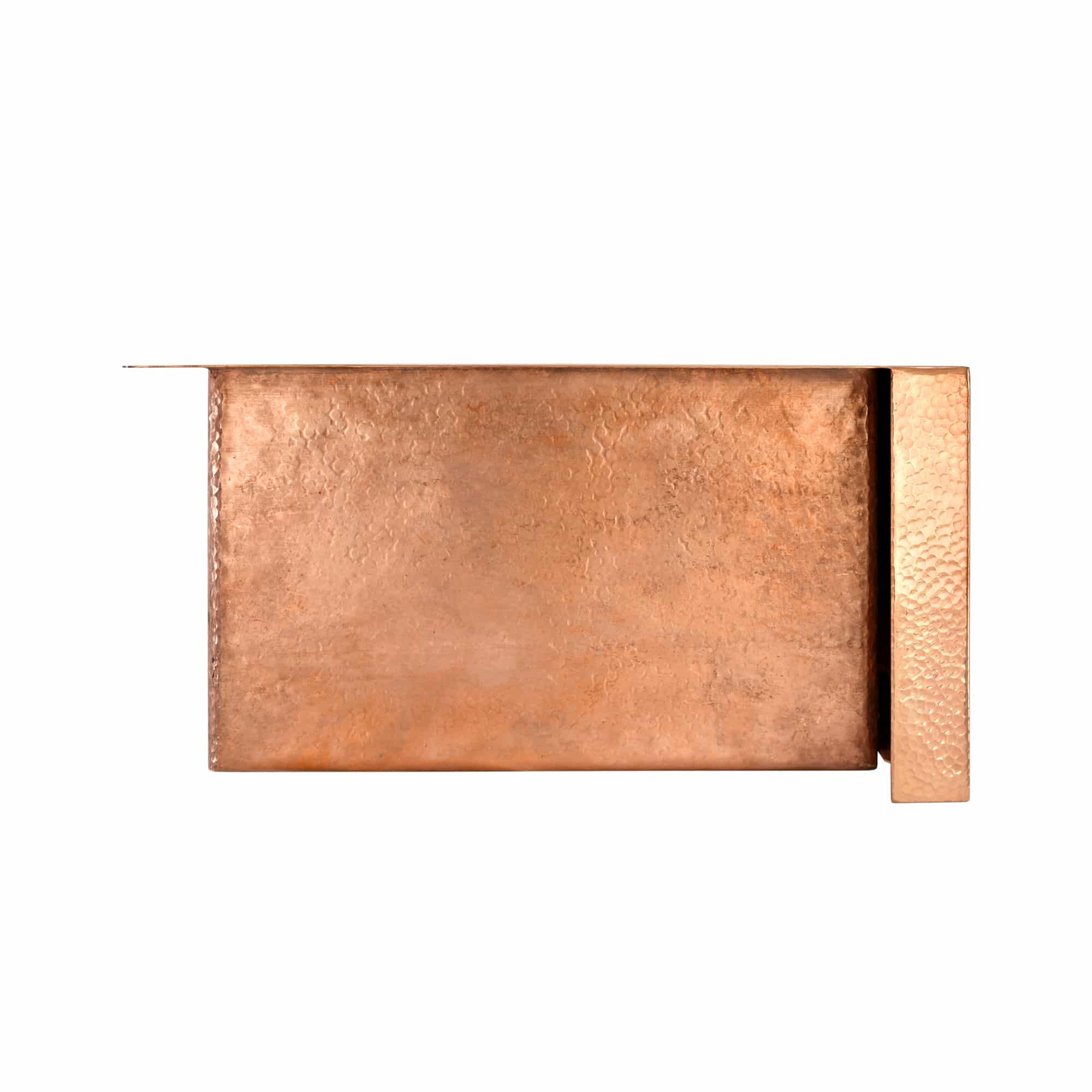 Native Trails Pinnacle 33" Copper Farmhouse Sink, Polished Copper, CPK492