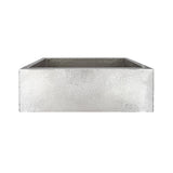 Native Trails Pinnacle 33" Copper Farmhouse Sink, Polished Nickel, CPK892