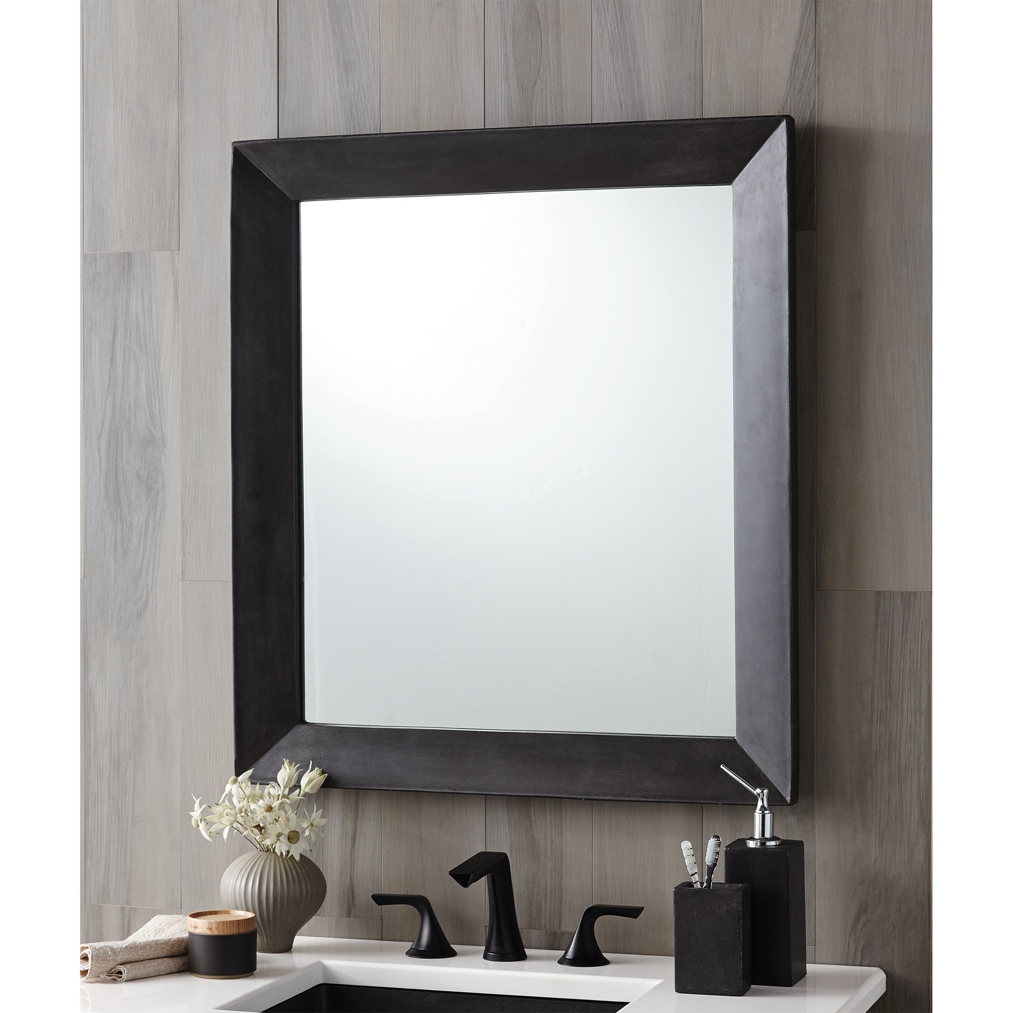 Native Trails NativeStone Portola Large Mirror in Slate, NSMR3430-S