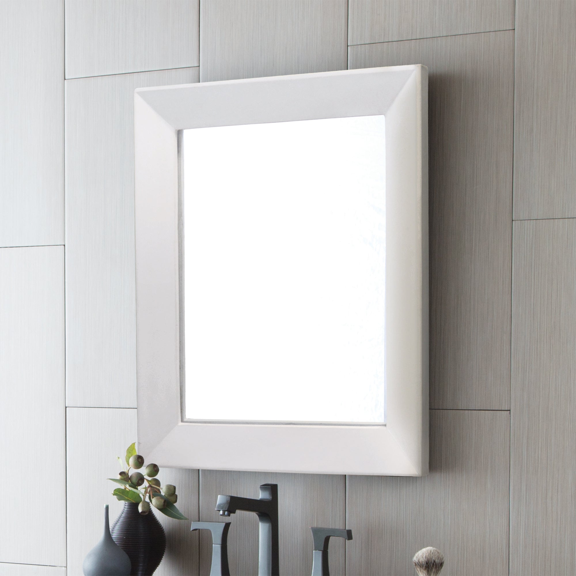 Native Trails NativeStone Portola Small Mirror in Pearl, NSMR2622-P