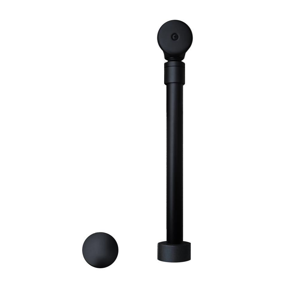 Native Trails Push to Seal Bath Waste & Overflow in Matte Black, DR290-MB