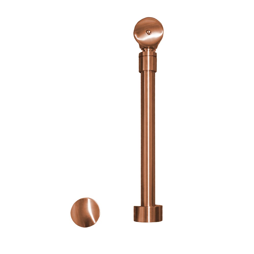 Native Trails Push to Seal Bath Waste & Overflow in Polished Copper, DR290-PC