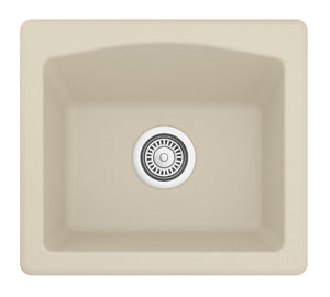 Alternate Image for Karran 18" Quartz Bar/Prep Sink, Bisque, QX-680-BI