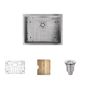 Alternate Image for Rene 23" Stainless Steel Kitchen Sink, 18 Gauge, R1-1015-18
