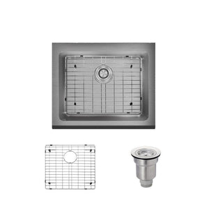 Alternate Image for Rene 24" Stainless Steel Farmhouse Sink, 16 Gauge, R1-3004-16