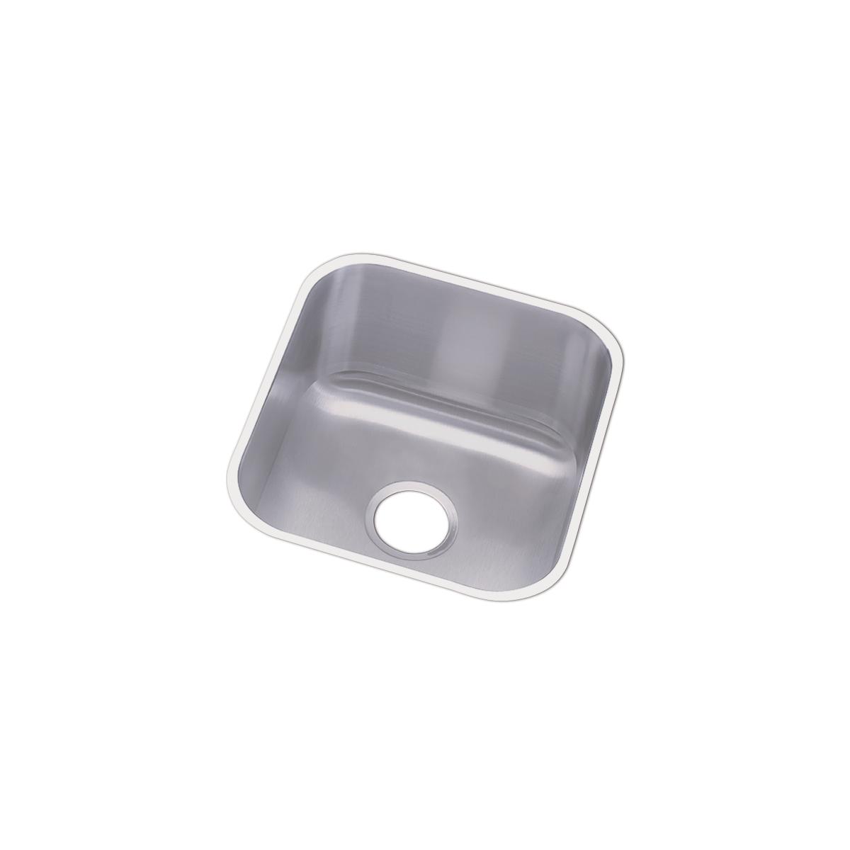 Elkay Dayton 17" Stainless Steel Kitchen Sink, Soft Satin, DCFU1618 - The Sink Boutique