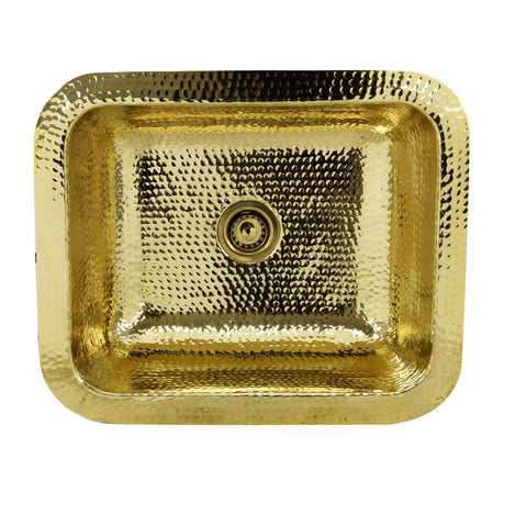 Alternate Image for Nantucket Sinks Brightwork Home 18" Brass Bar Sink, REB