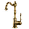 Houzer Regal Solid Brass Bar Faucet Antique Brass, REGBA-160-AB