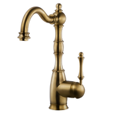 Houzer Regal Solid Brass Bar Faucet Antique Brass, REGBA-160-AB