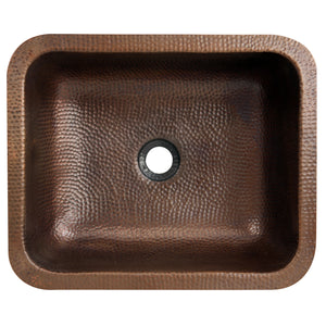 Alternate Image for Nantucket Sinks Brightwork Home 17" Copper Bathroom Sink, REHC