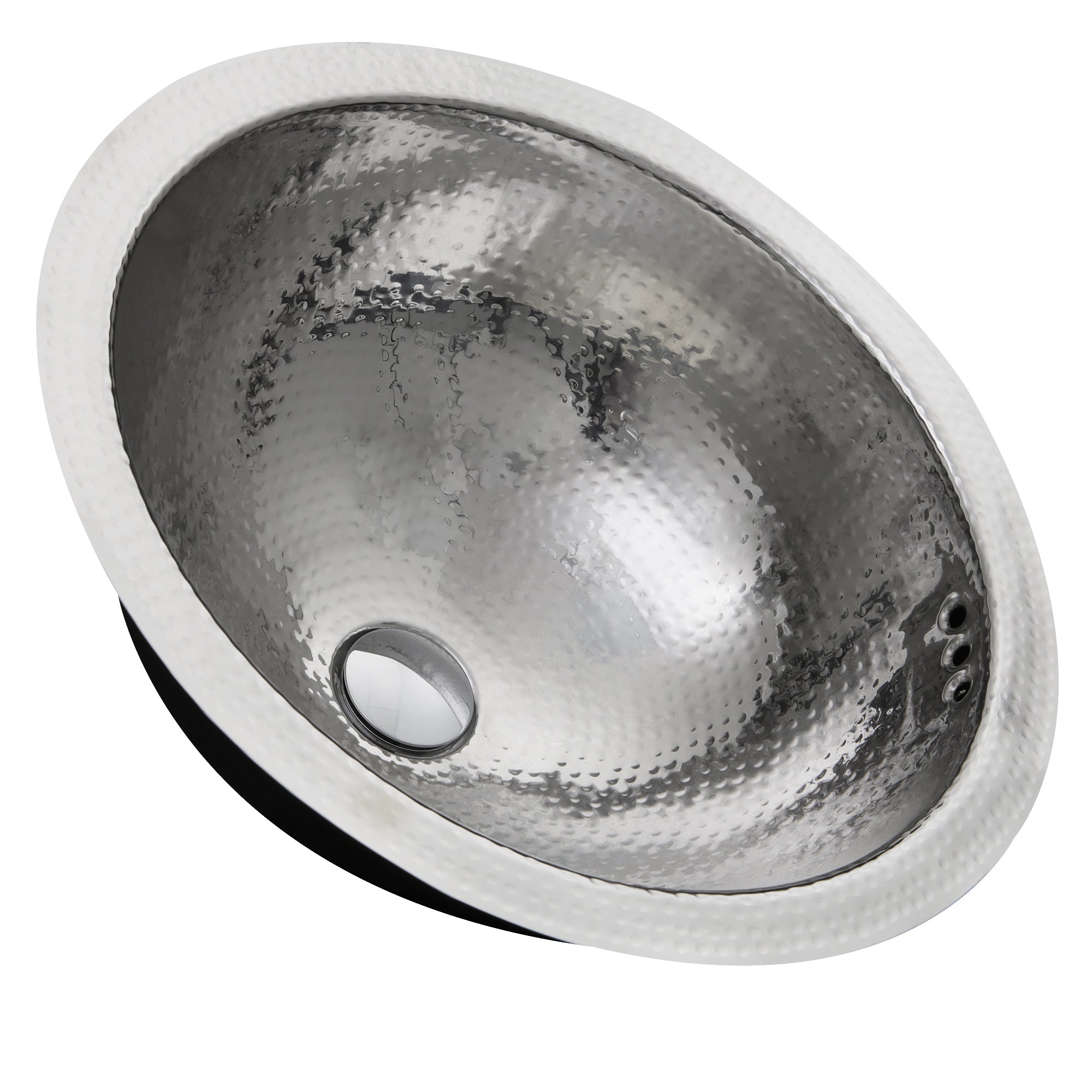 Nantucket Sinks Brightwork Home 17" Stainless Steel Bathroom Sink, RLS-OF - The Sink Boutique