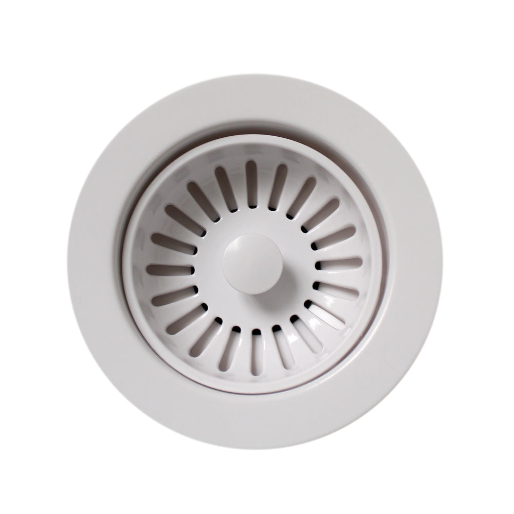 Whitehaus RNW50-WH 3 1/2" Basket strainer