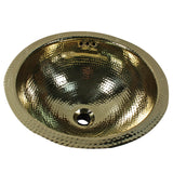Nantucket Sinks Brightwork Home 13" Brass Bar Sink, Polished, ROB - The Sink Boutique