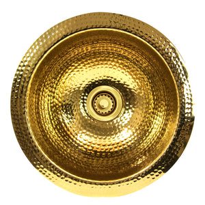 Alternate Image for Nantucket Sinks Brightwork Home 13" Brass Bar Sink, Polished, ROB
