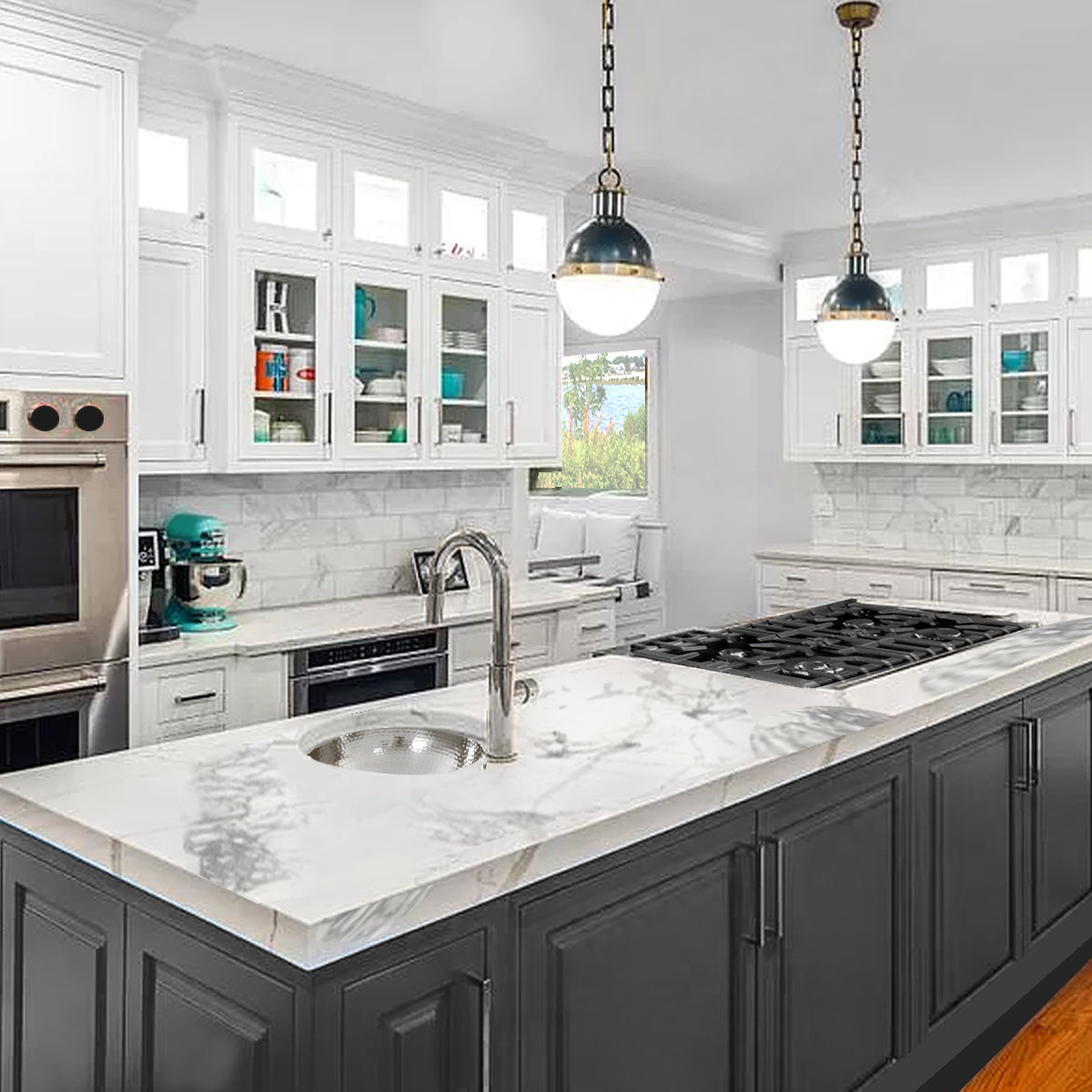 Nantucket Sinks Brightwork Home 13" Stainless Steel Bar Sink, ROS - The Sink Boutique