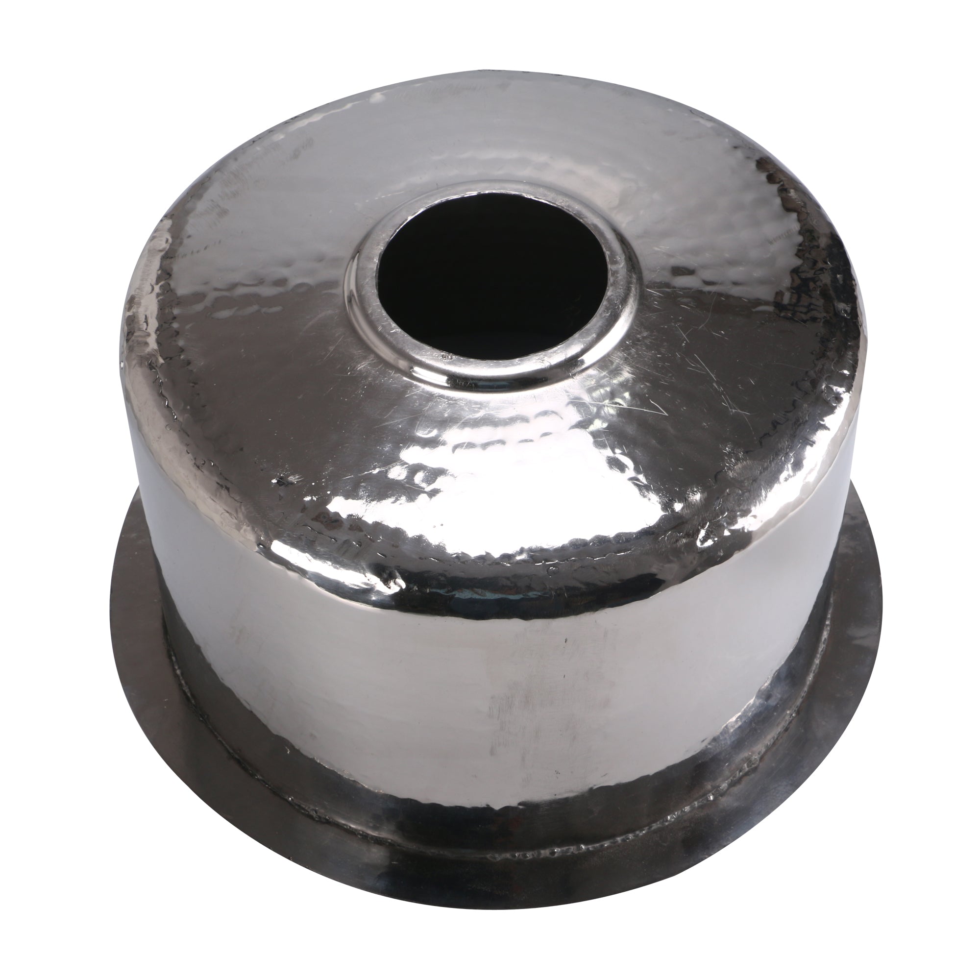 Nantucket Sinks Brightwork Home 15" Round Stainless Steel Bar/Kitchen Sink, 18 Gauge, RS15-SS