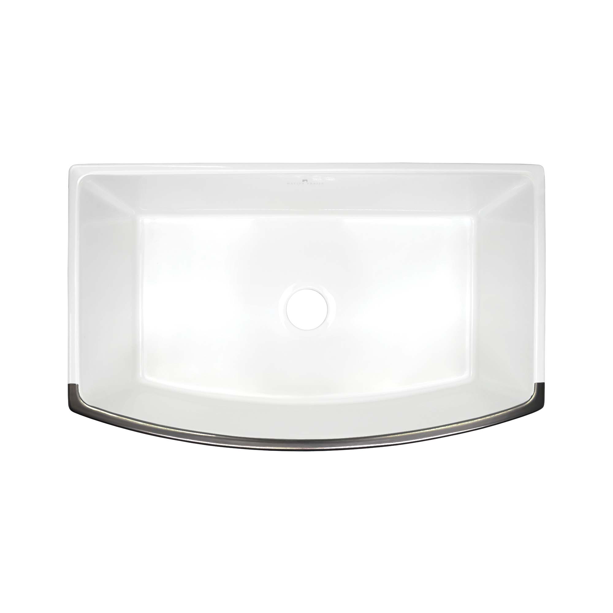 Native Trails Rendezvous 33" Fireclay Farmhouse Sink, Gunmetal, PMK3320-M