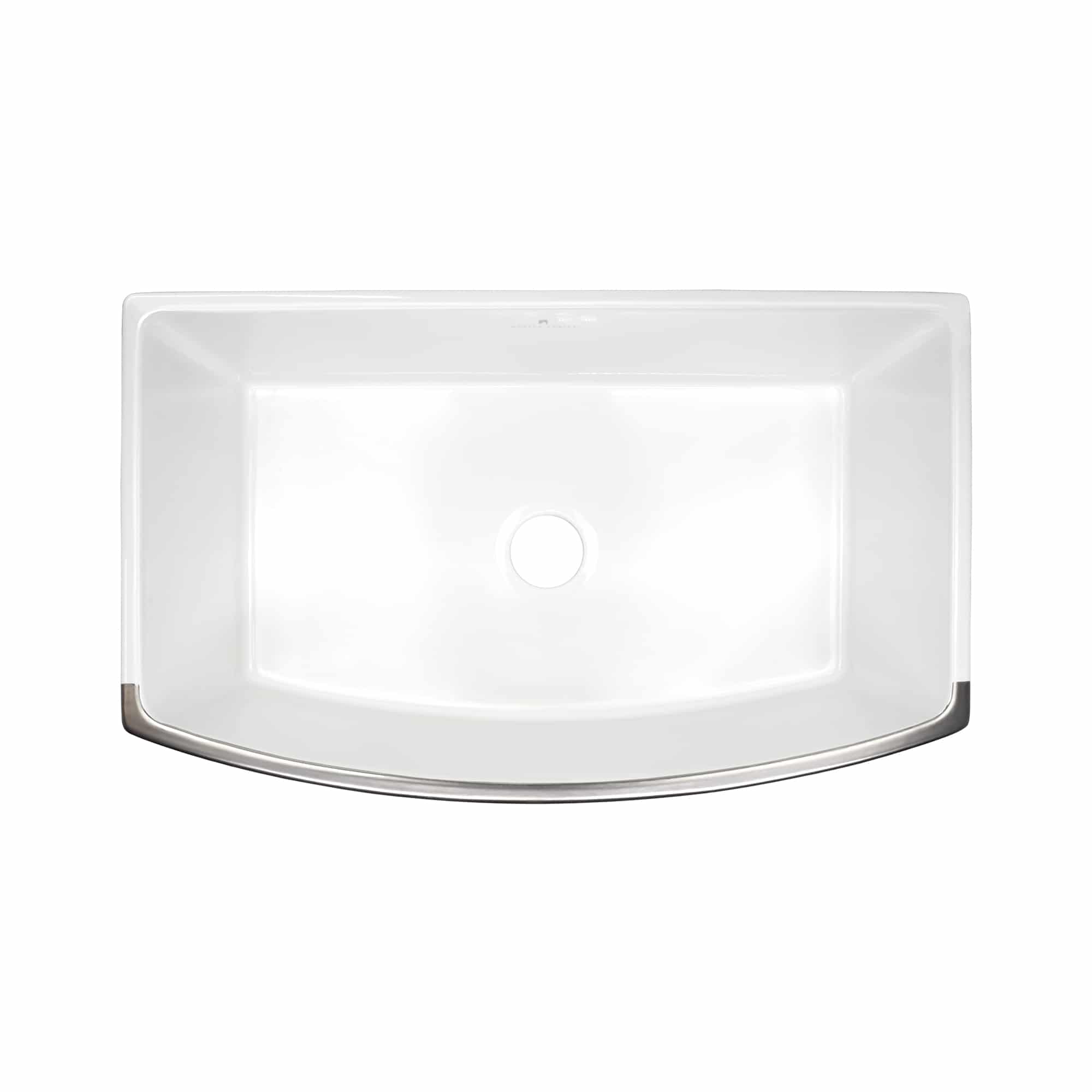 Native Trails Rendezvous 33" Fireclay Farmhouse Sink, Platinum, PMK3320-P