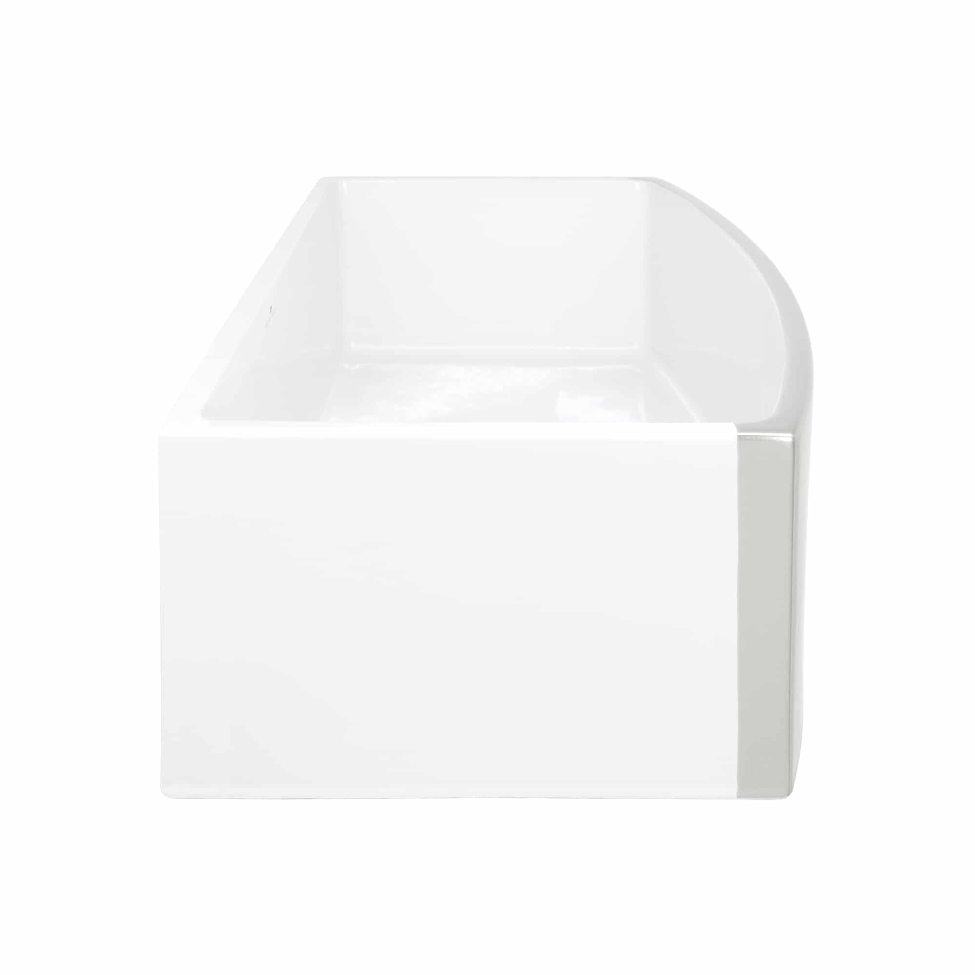 Native Trails Rendezvous 33" Fireclay Farmhouse Sink, Silver, PMK3320-S