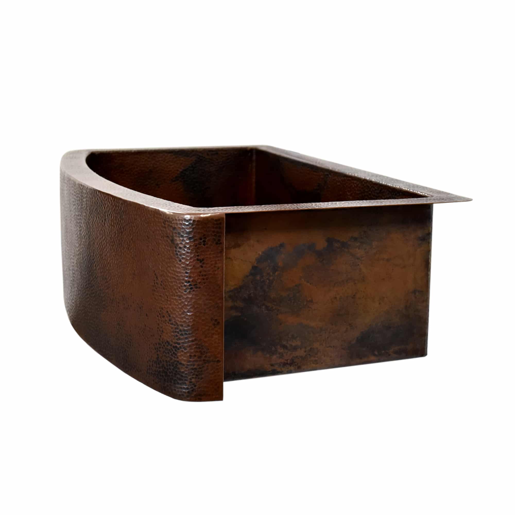 Native Trails Rhapsody 33" Copper Farmhouse Sink, Antique Copper, CPK295