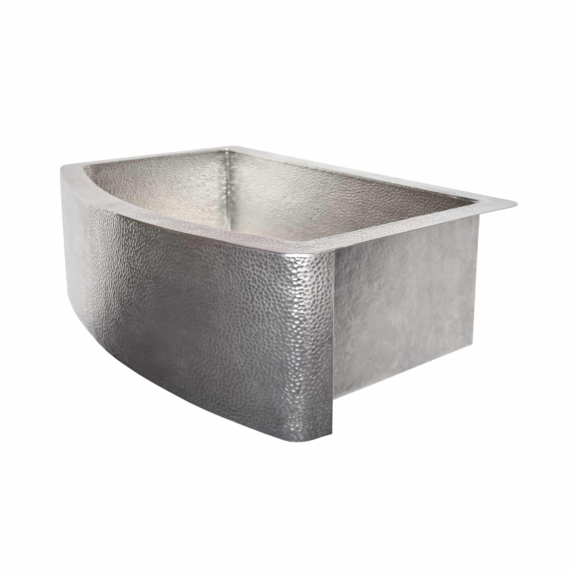 Native Trails Rhapsody 33" Nickel Farmhouse Sink, Brushed Nickel, CPK595