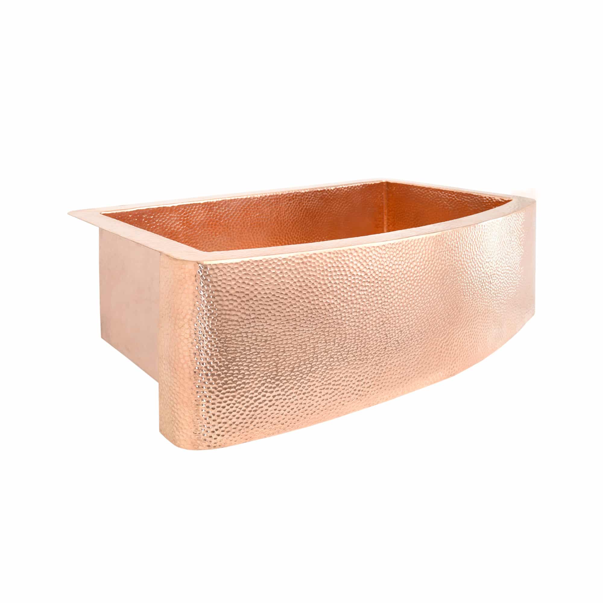 Native Trails Rhapsody 33" Copper Farmhouse Sink, Polished Copper, CPK495