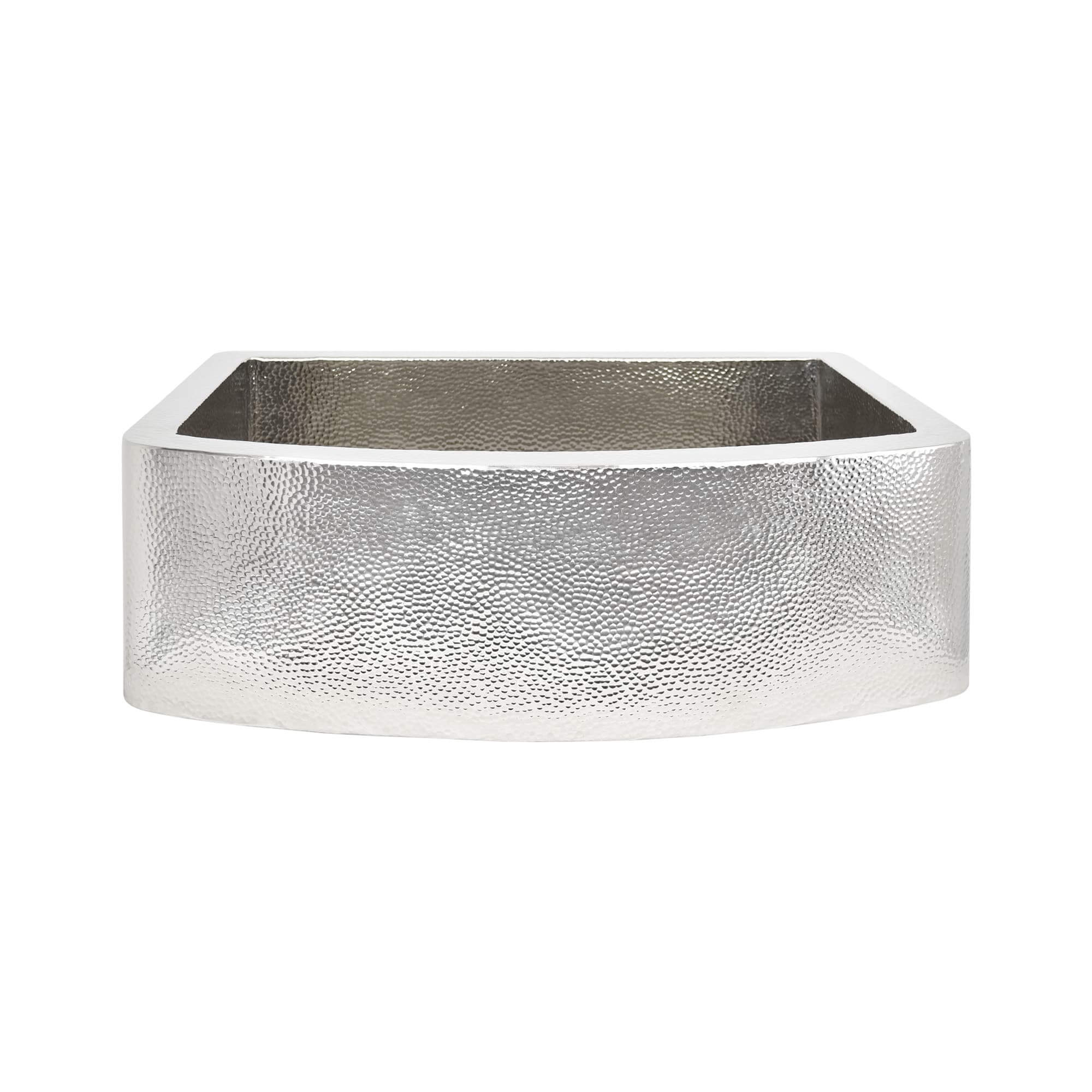 Native Trails Rhapsody 33" Copper Farmhouse Sink, Polished Nickel, CPK895
