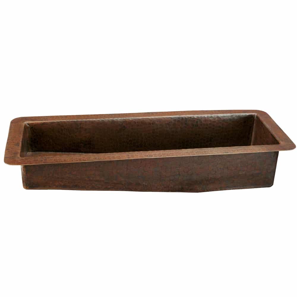 Native Trails Rio Chico 30" Copper Bar/Prep Sink, Antique Copper, CPS210