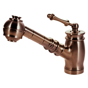 Alternate Image for Houzer Scepter Pull Out Solid Brass Kitchen Faucet Antique Copper, SCEPO-263-AC